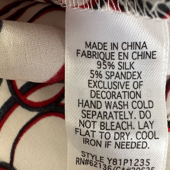 GUESS Silk Halter Strapless Top Red
White Blue large - Picture 11 of 11